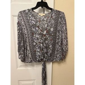 Floral‎ boho top